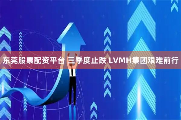 东莞股票配资平台 三季度止跌 LVMH集团艰难前行