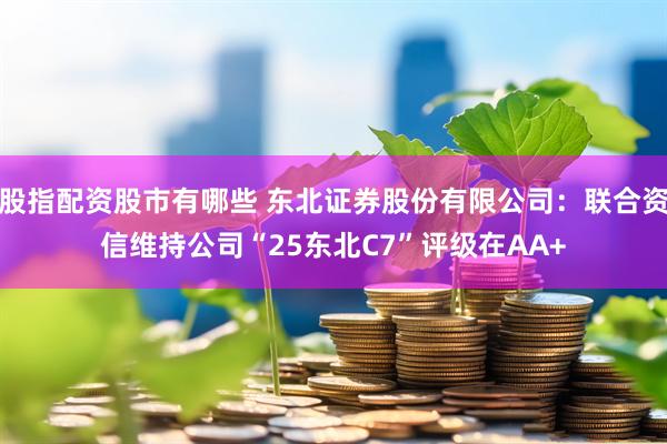 股指配资股市有哪些 东北证券股份有限公司：联合资信维持公司“25东北C7”评级在AA+